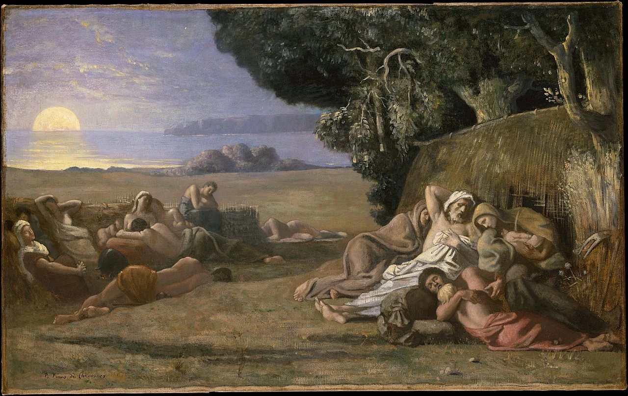 Pierre Puvis de Chavannes - Il sonno, Metropolitan Museum of Art